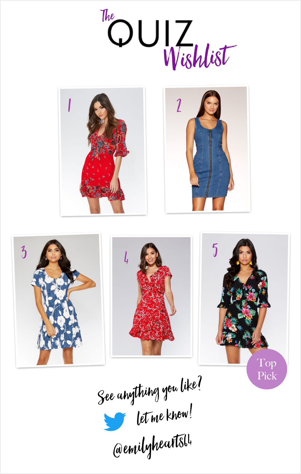 The Quiz Summer Dress Wishlist! - Emily 